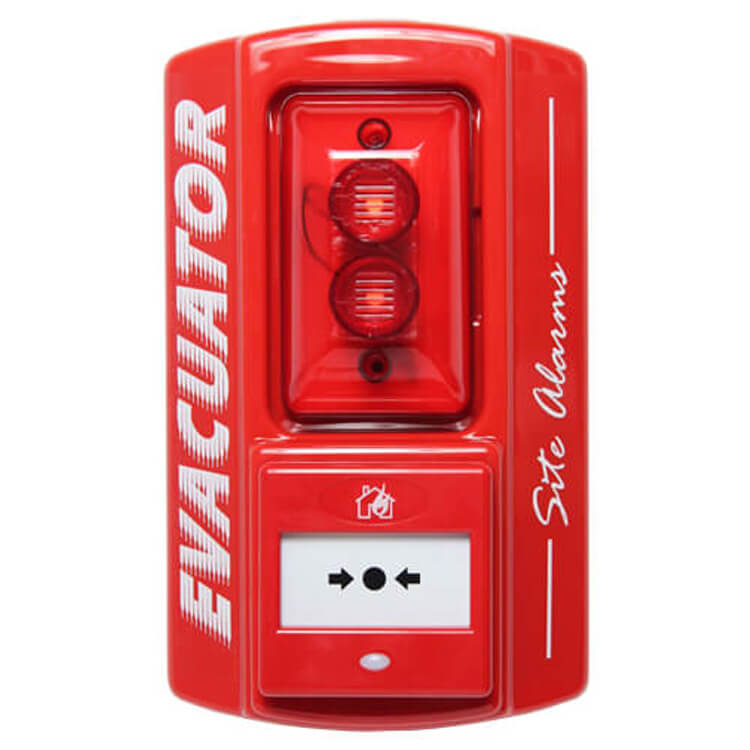 Evacuator Site Master Break Glass - Wireless Alarms - Surrey Electrical and Fire